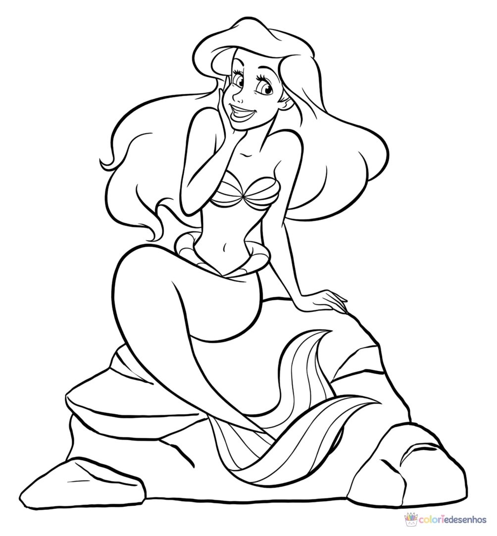 Princesas para colorir