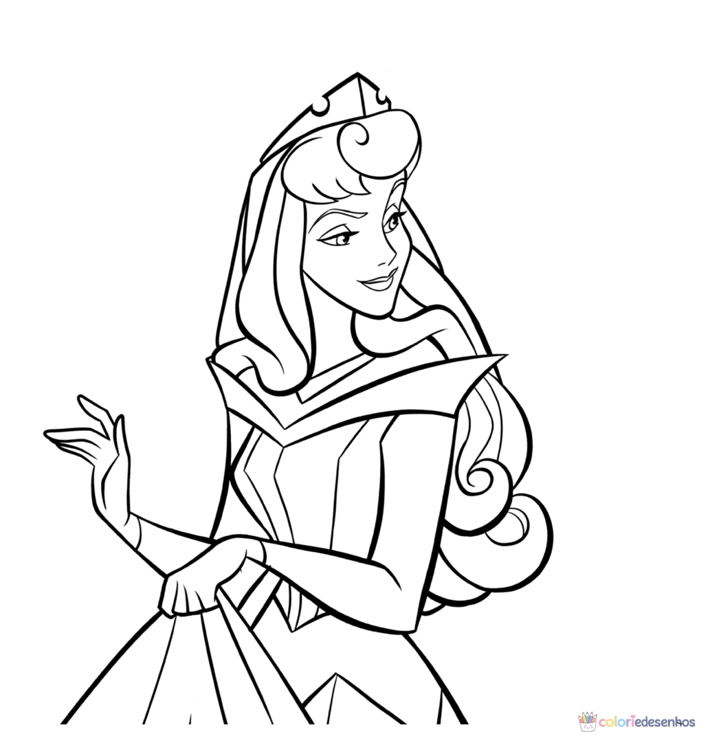 Princesas para colorir