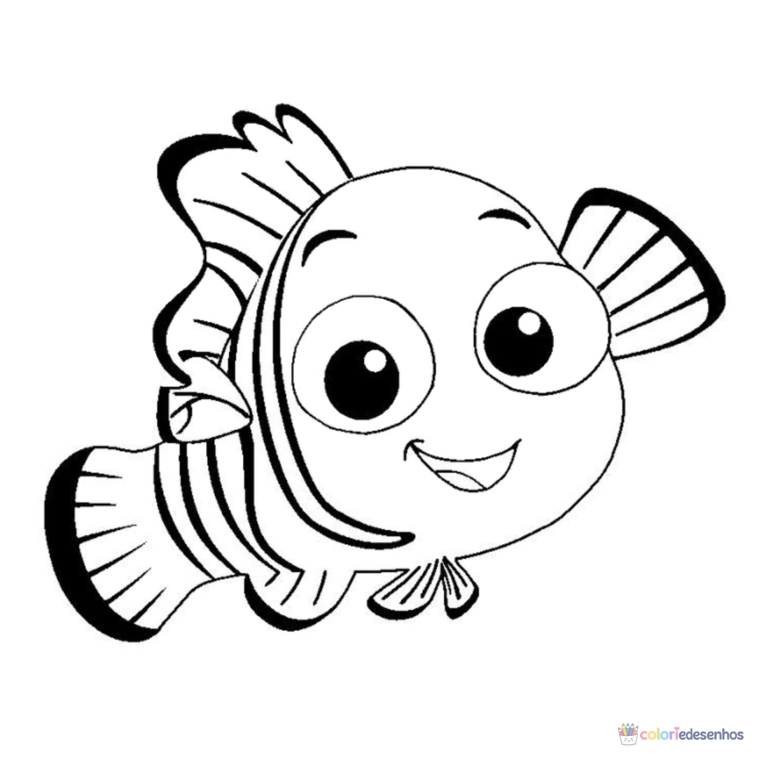 Procurando Nemo para colorir