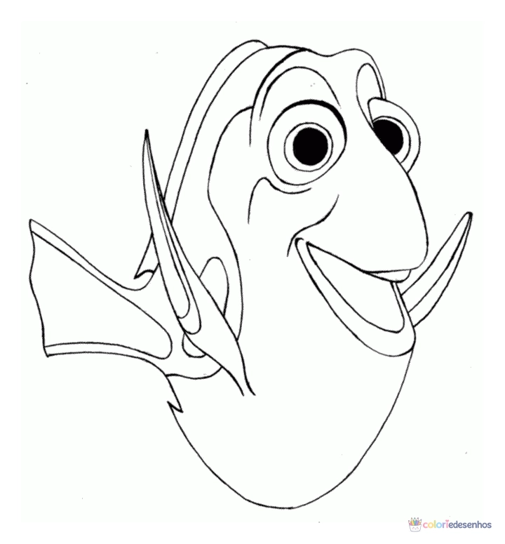 Desenhos de Procurando Nemo para colorir