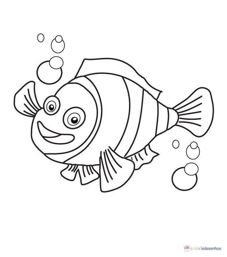 Procurando Nemo para colorir