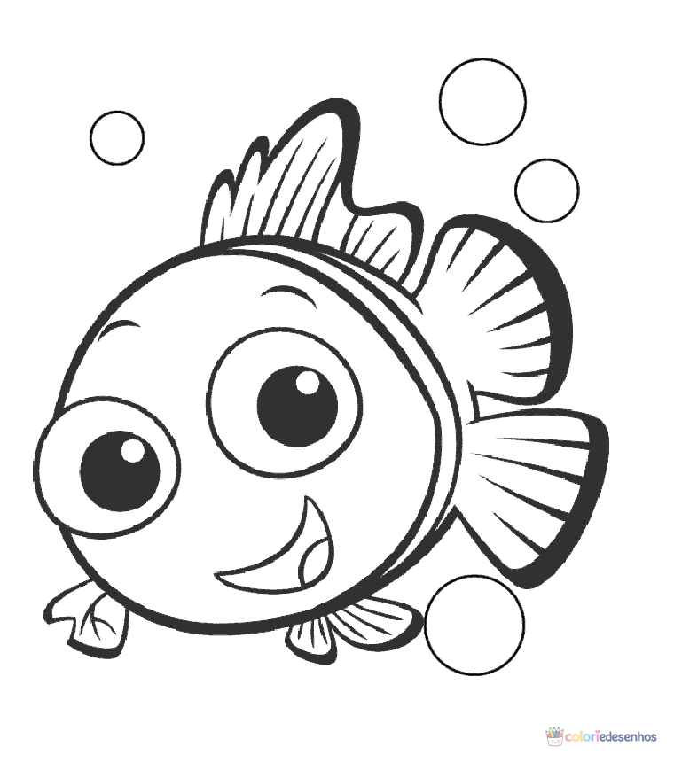 Procurando Nemo para colorir