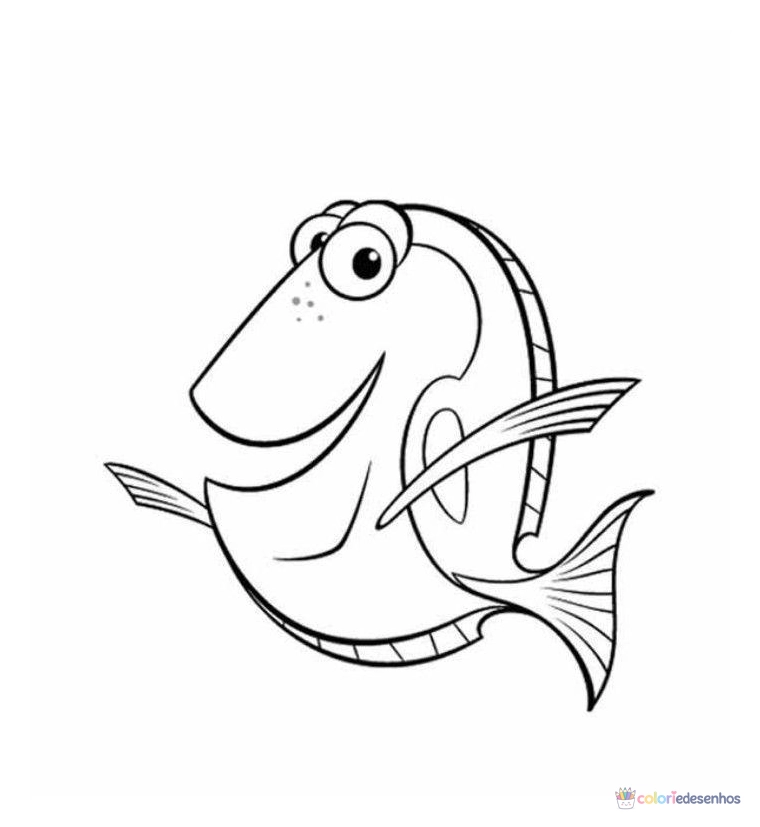 Procurando Nemo para colorir