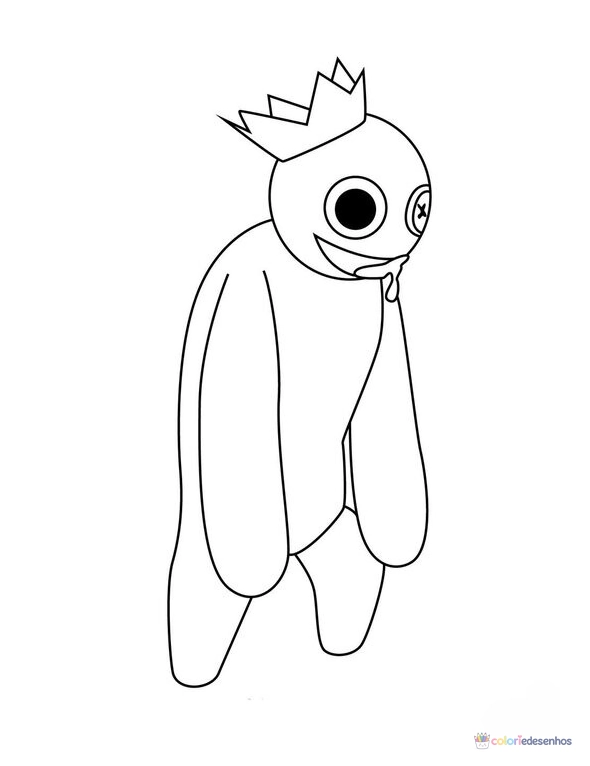Rainbow Friends para colorir