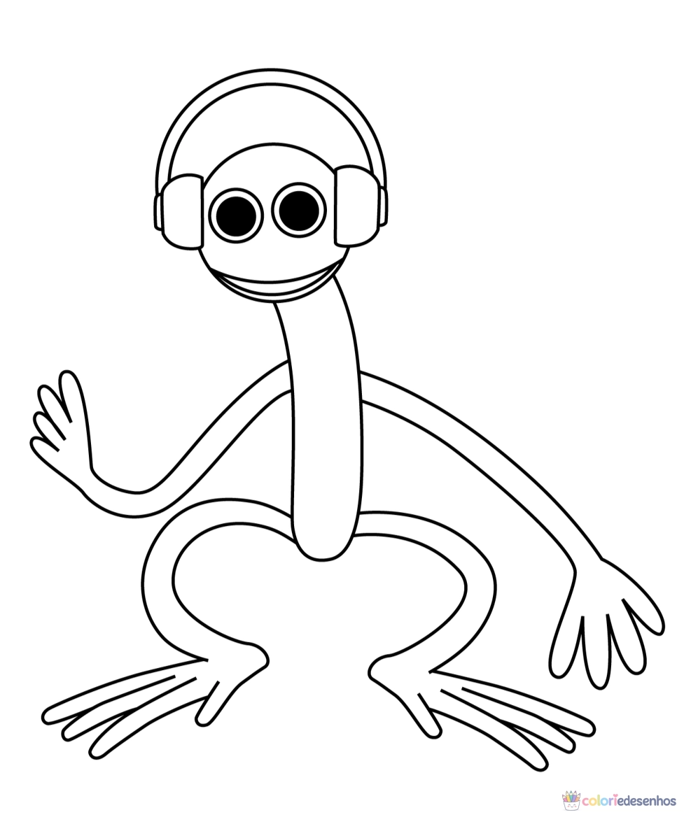 Rainbow Friends para colorir