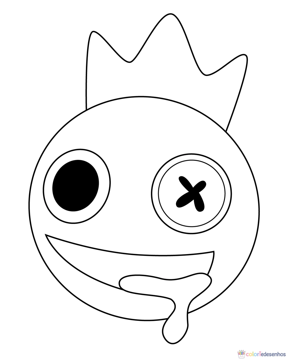 Rainbow Friends para colorir