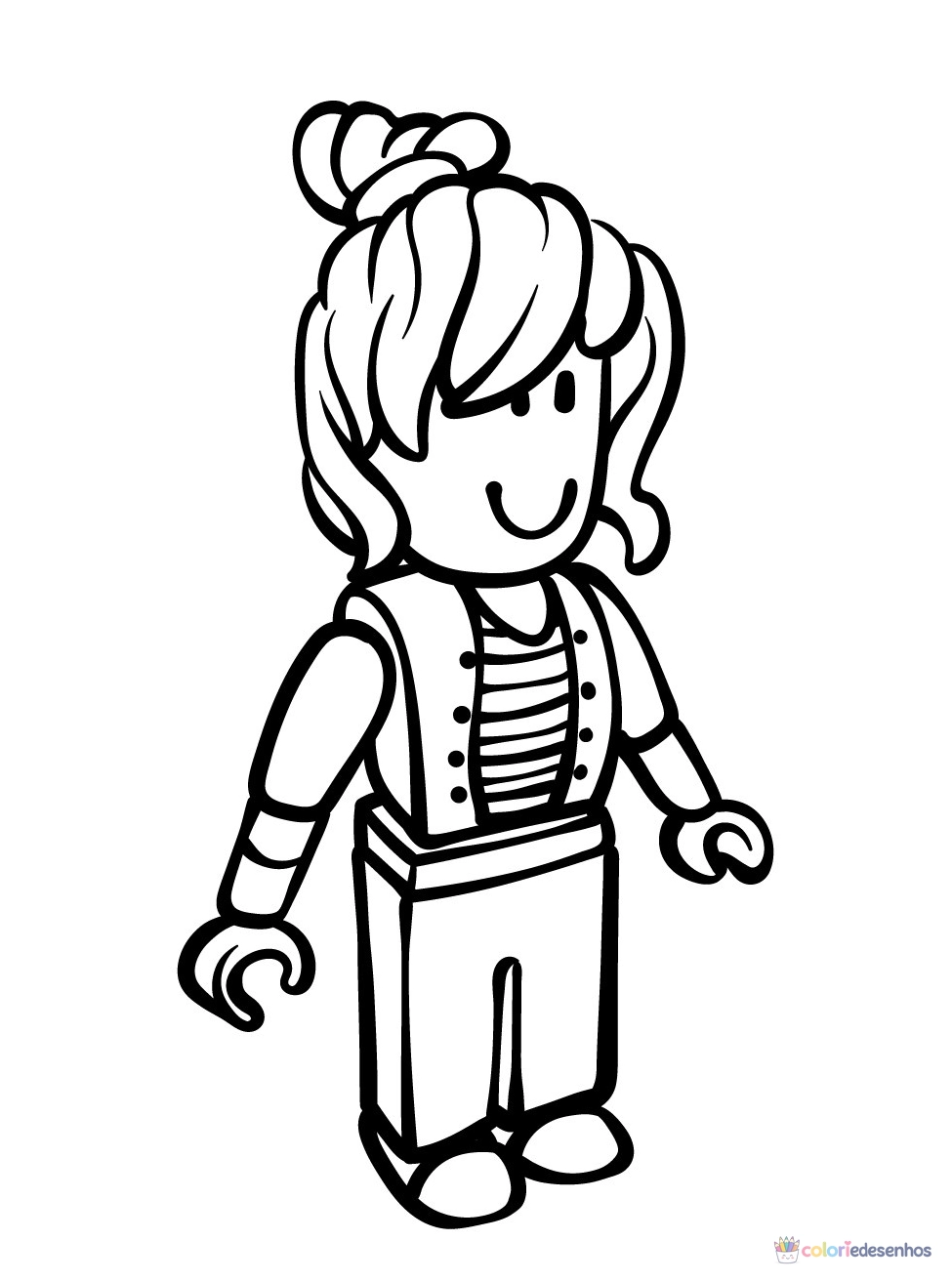 Roblox para colorir