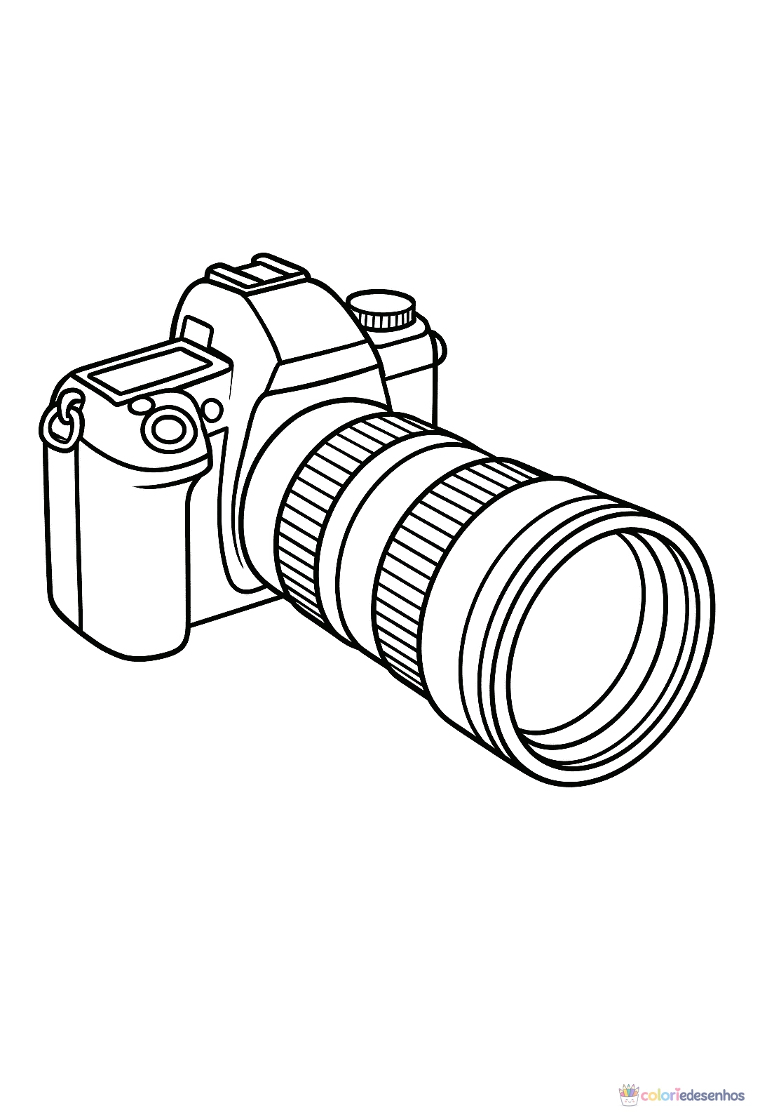 Safari para colorir