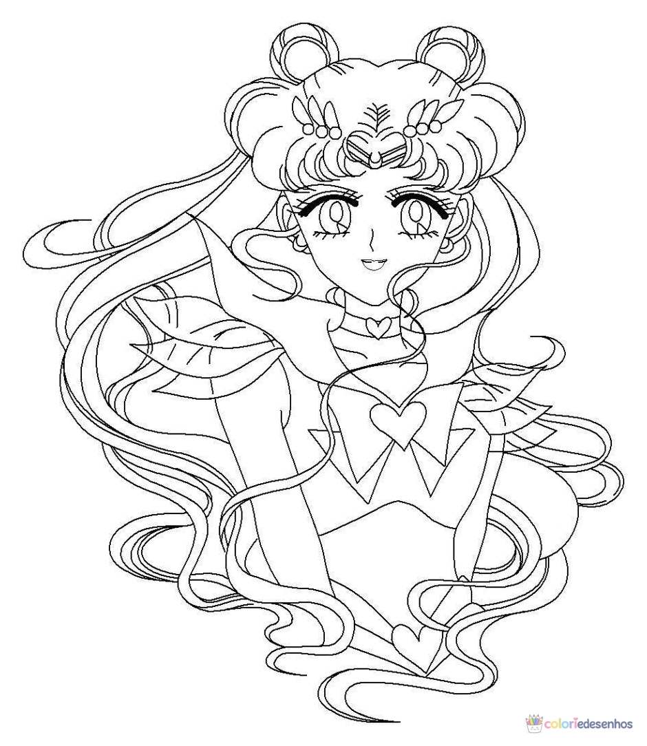 Sailor Moon para colorir