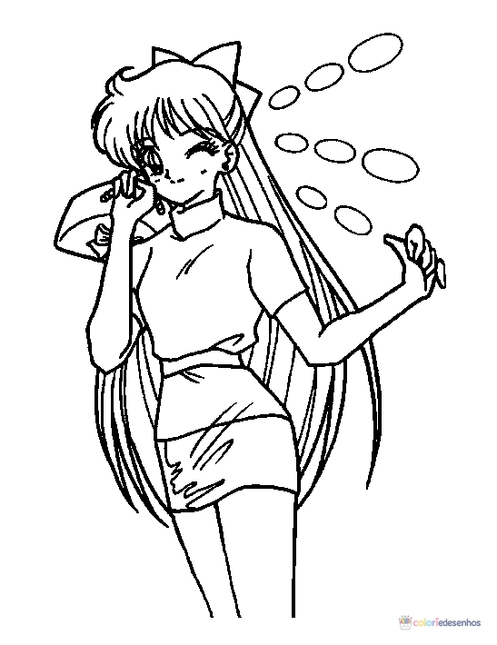 Sailor Moon para colorir