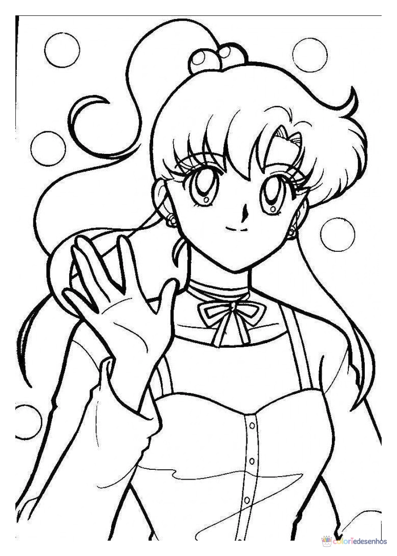 Sailor Moon para colorir
