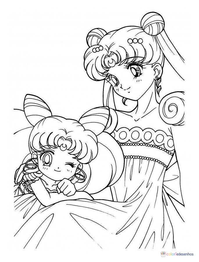 Sailor Moon para colorir