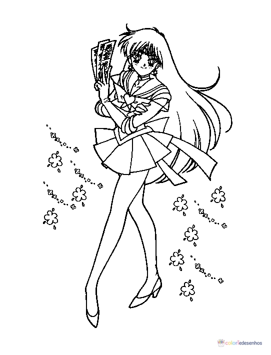 Sailor Moon para colorir