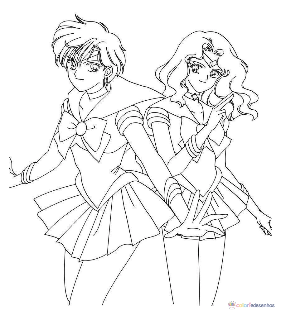 Sailor Moon para colorir