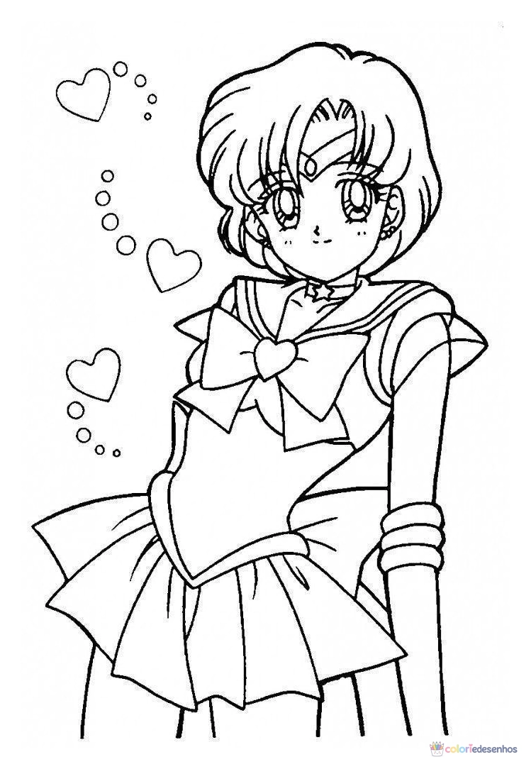 Sailor Moon para colorir