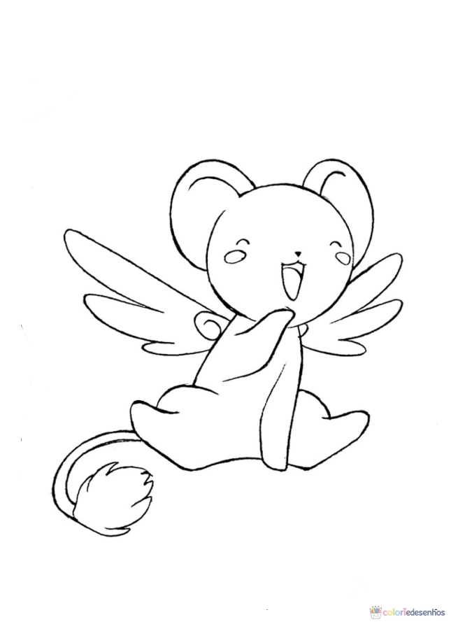 Desenhos de Sakura Card Captors para colorir