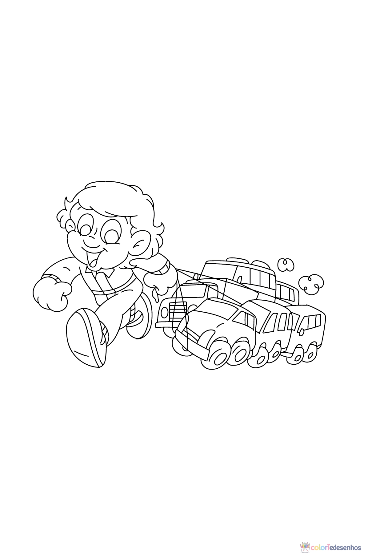 Desenhos do Senninha para imprimir e colorir para colorir