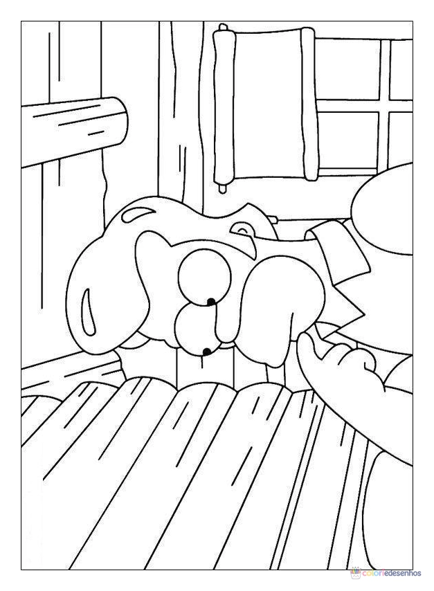 Simpsons para colorir