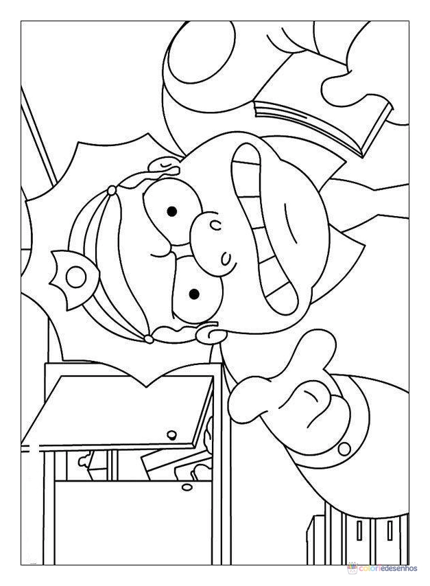 Simpsons para colorir