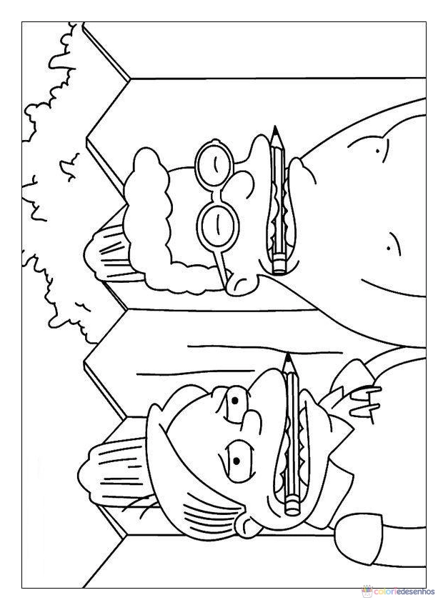 Simpsons para colorir
