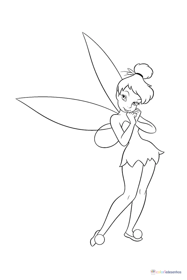 Sininho para colorir