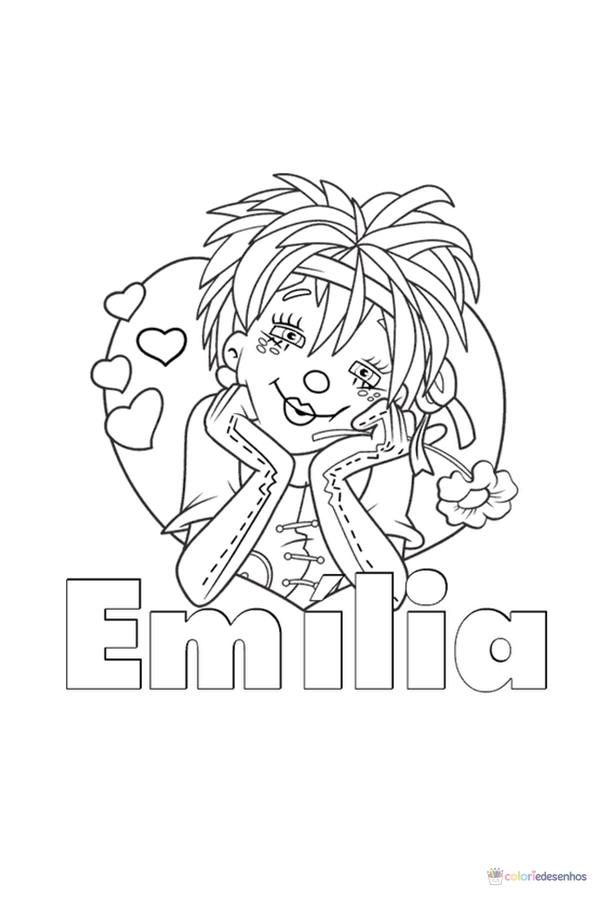 Sítio do Picapau Amarelo para colorir