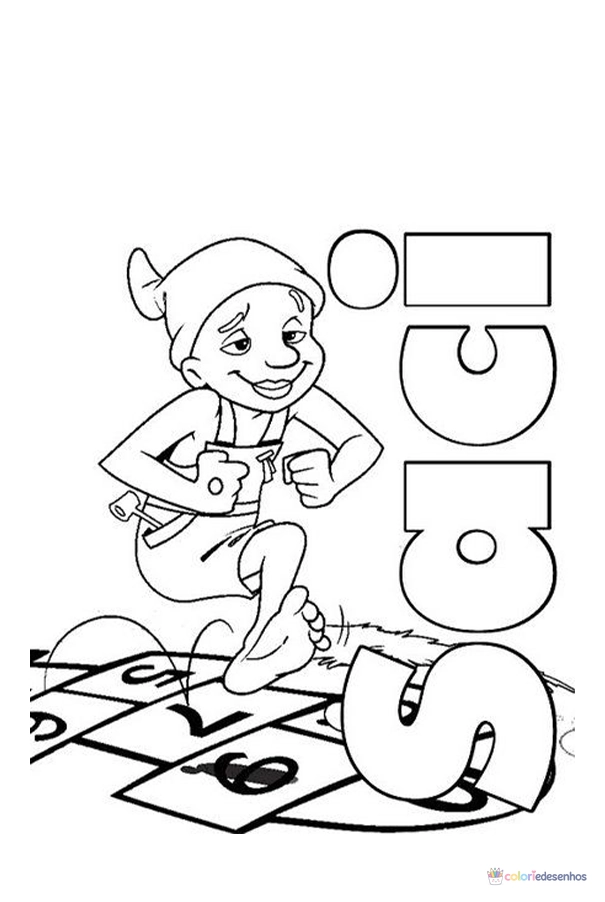 Sítio do Picapau Amarelo para colorir