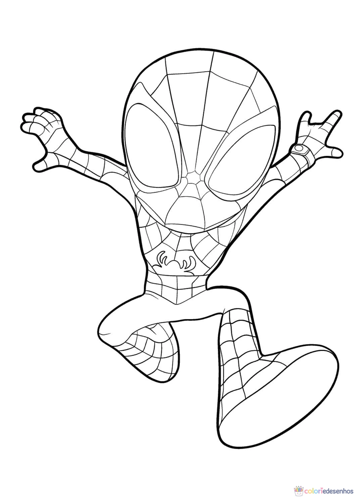 Spidey e seus Amigos Espetaculares para imprimir e colorir para colorir