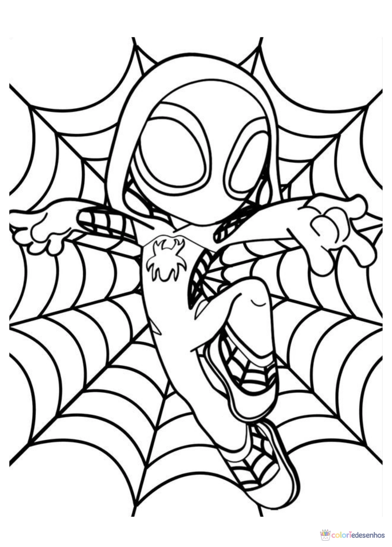 Spidey e seus Amigos Espetaculares para imprimir e colorir para colorir