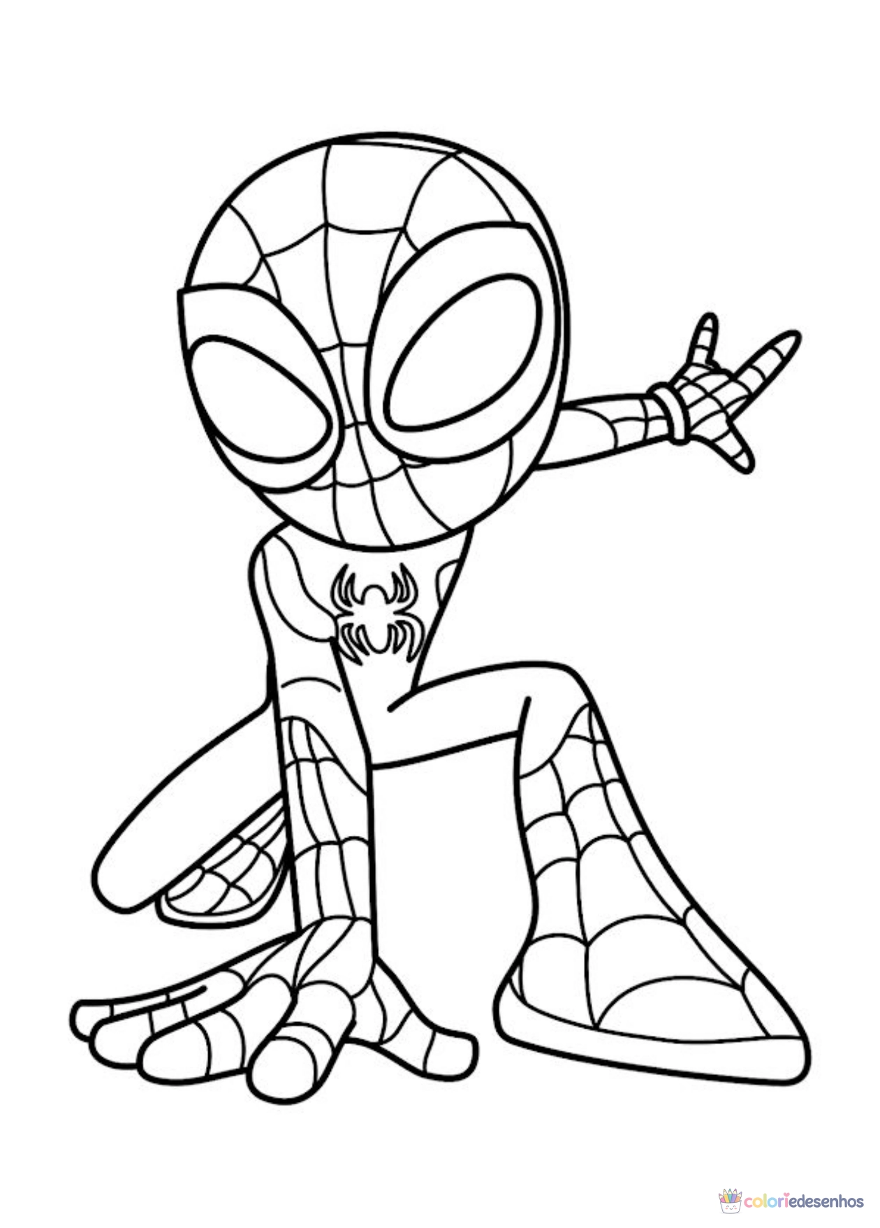 Spidey e seus Amigos Espetaculares para imprimir e colorir para colorir