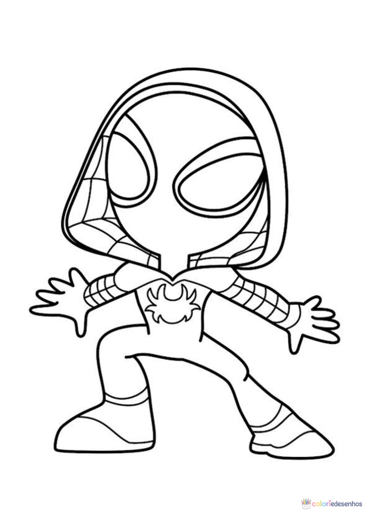 Spidey e seus Amigos Espetaculares para imprimir e colorir para colorir