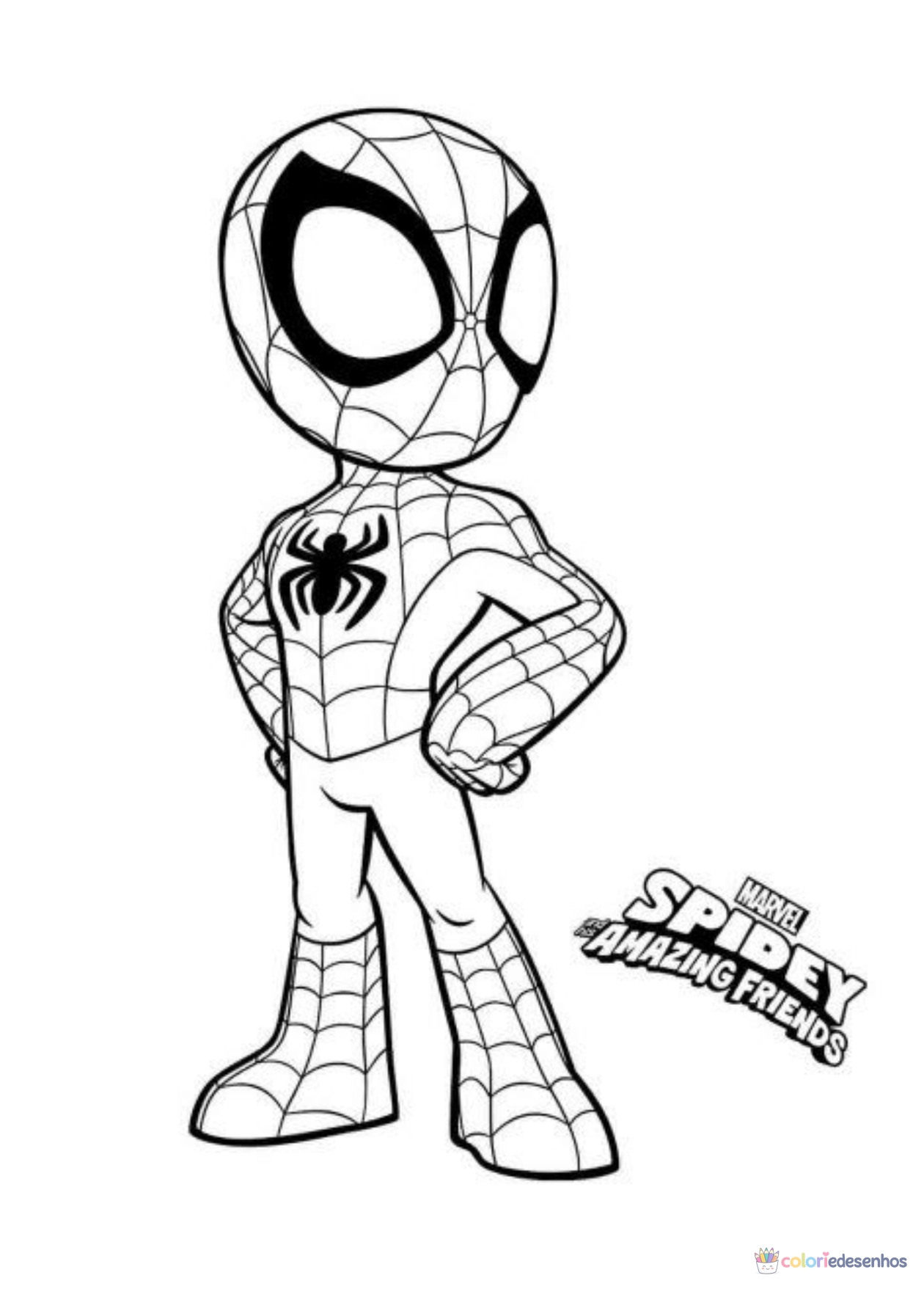 Spidey e seus Amigos Espetaculares para imprimir e colorir para colorir