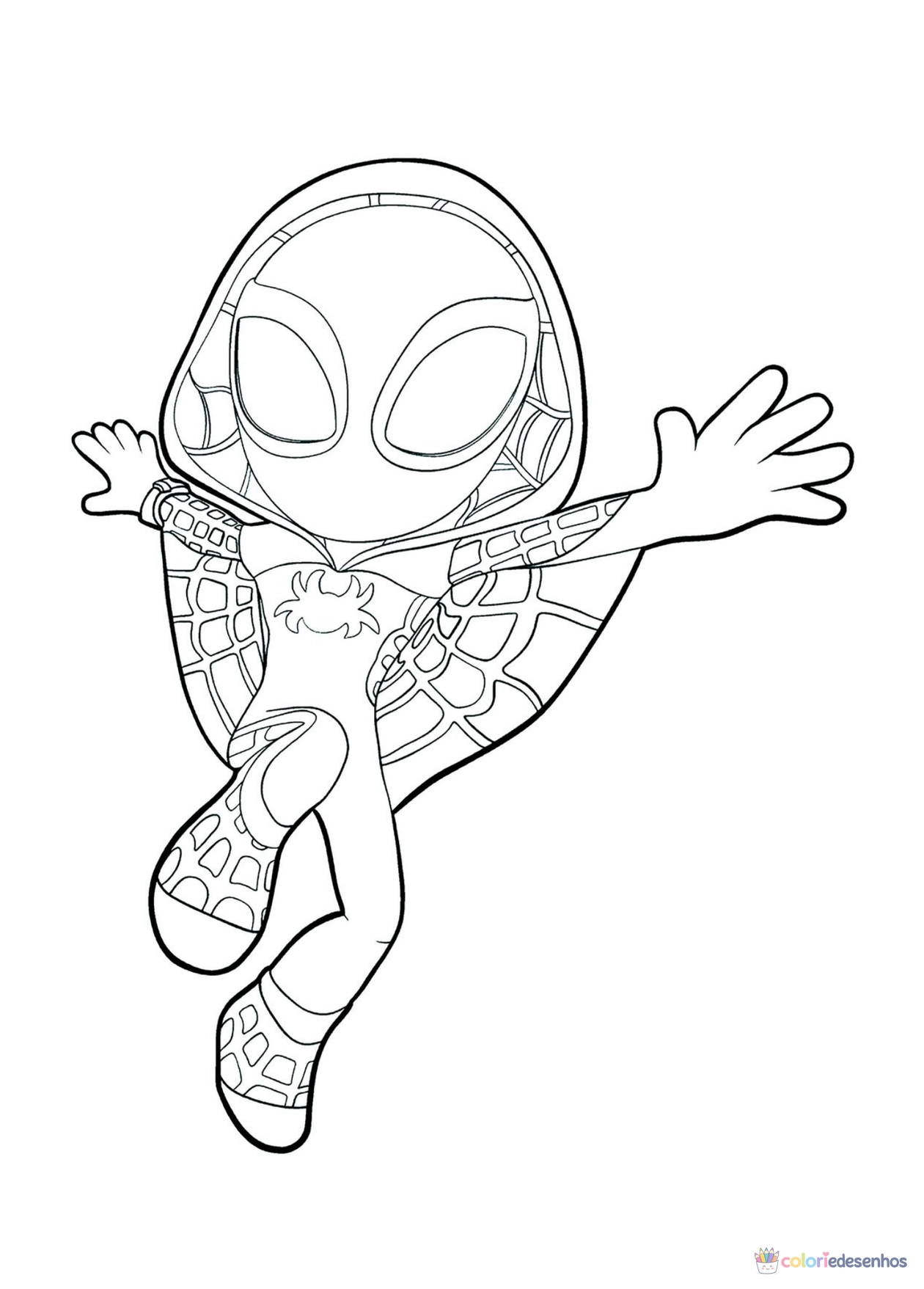 Spidey e seus Amigos Espetaculares para imprimir e colorir para colorir