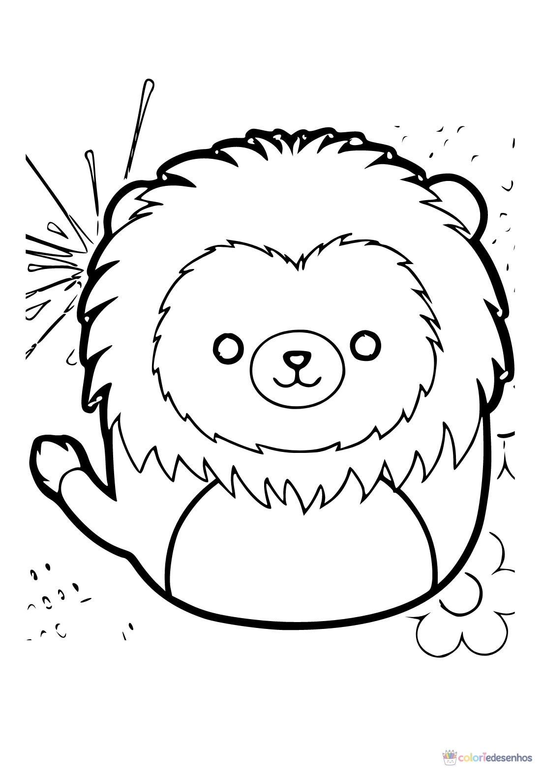 Squishmallow para imprimir e colorir para colorir