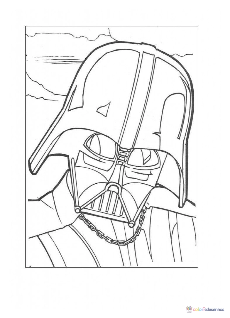 Star Wars para colorir