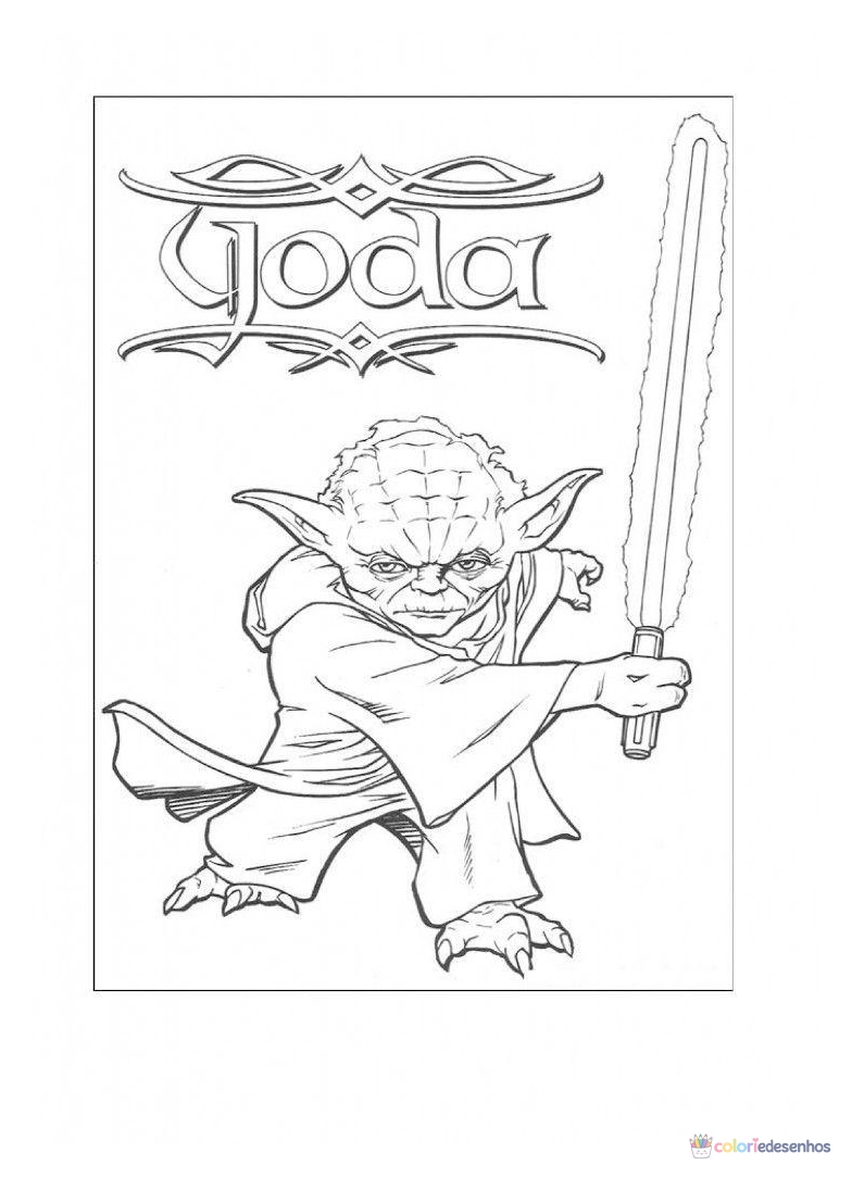 Star Wars para colorir