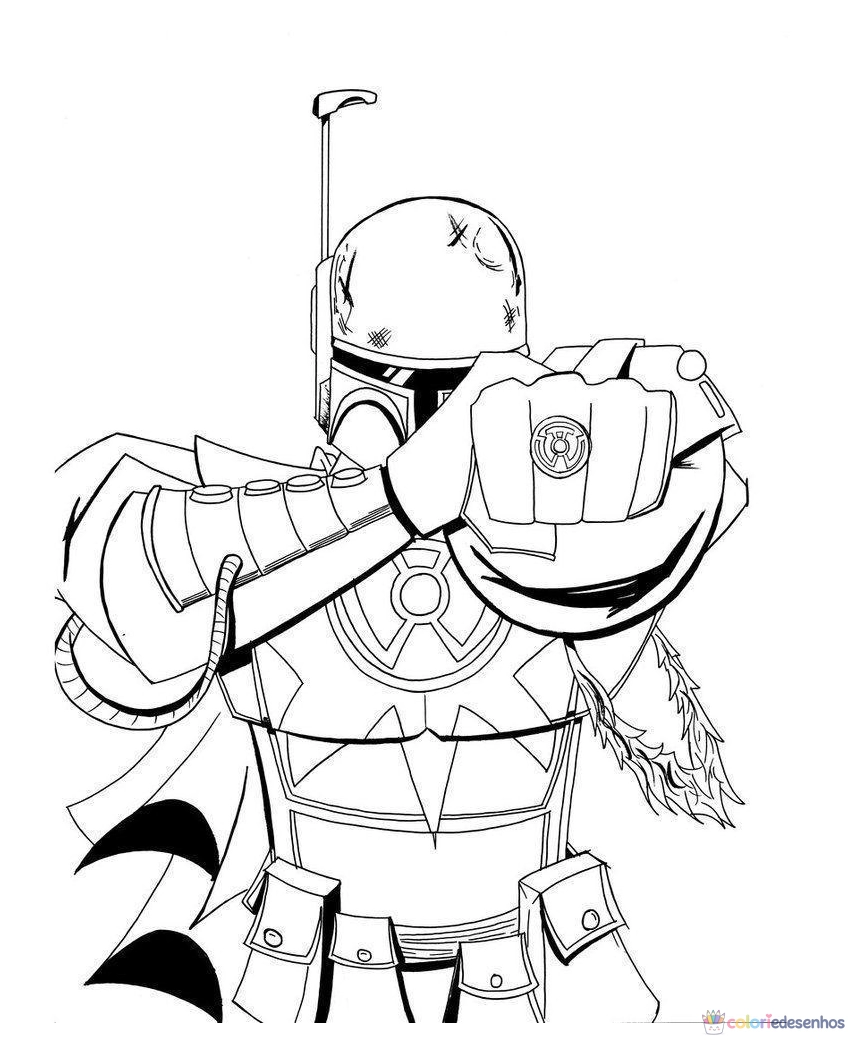 Star Wars para colorir