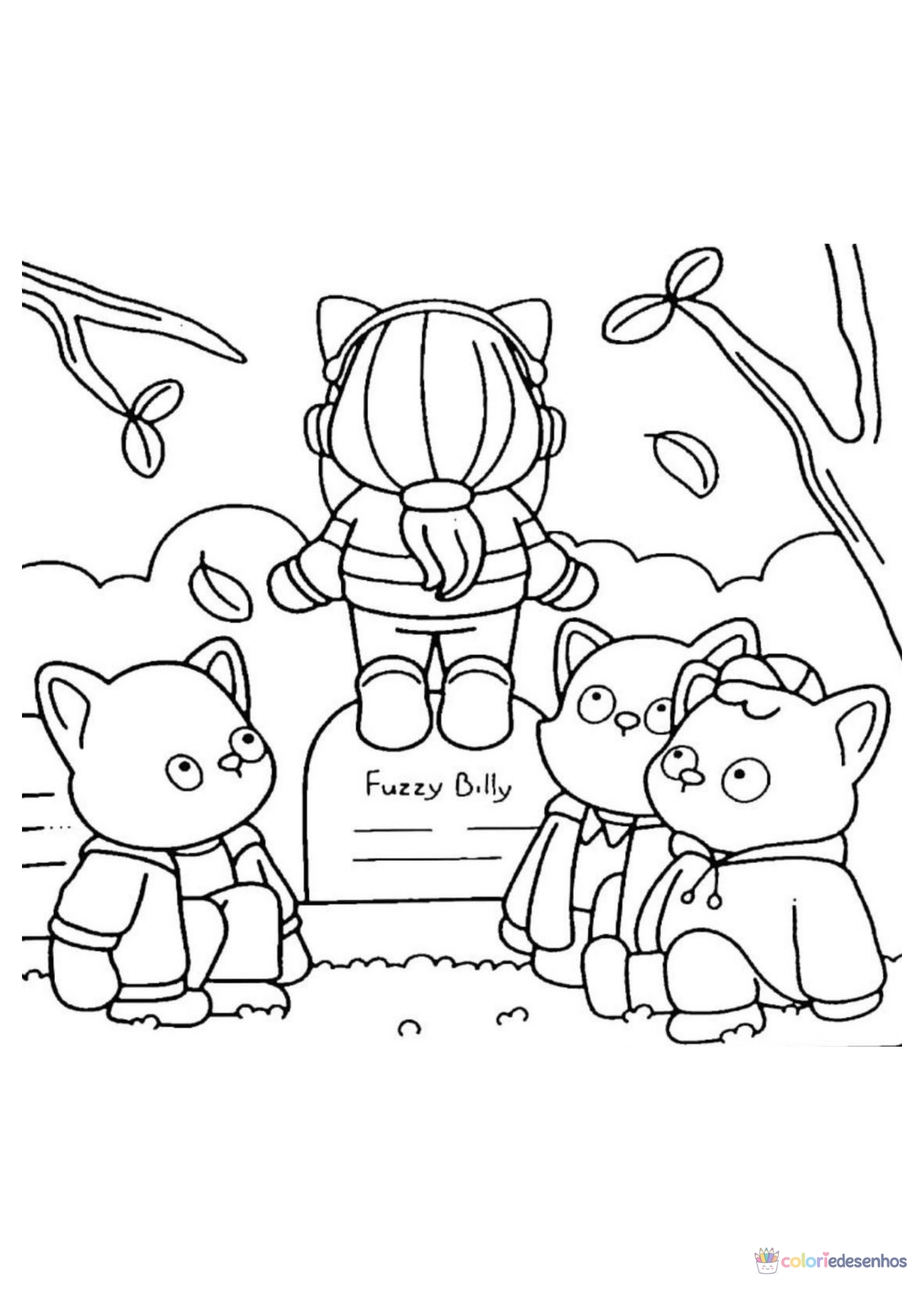 Stranger Things para imprimir e colorir para colorir