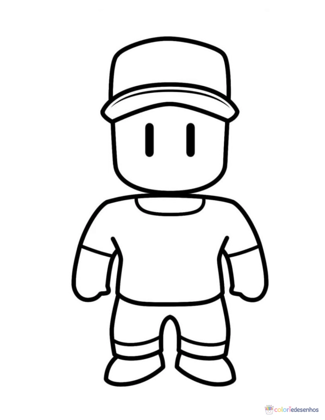 Stumble Guys para colorir