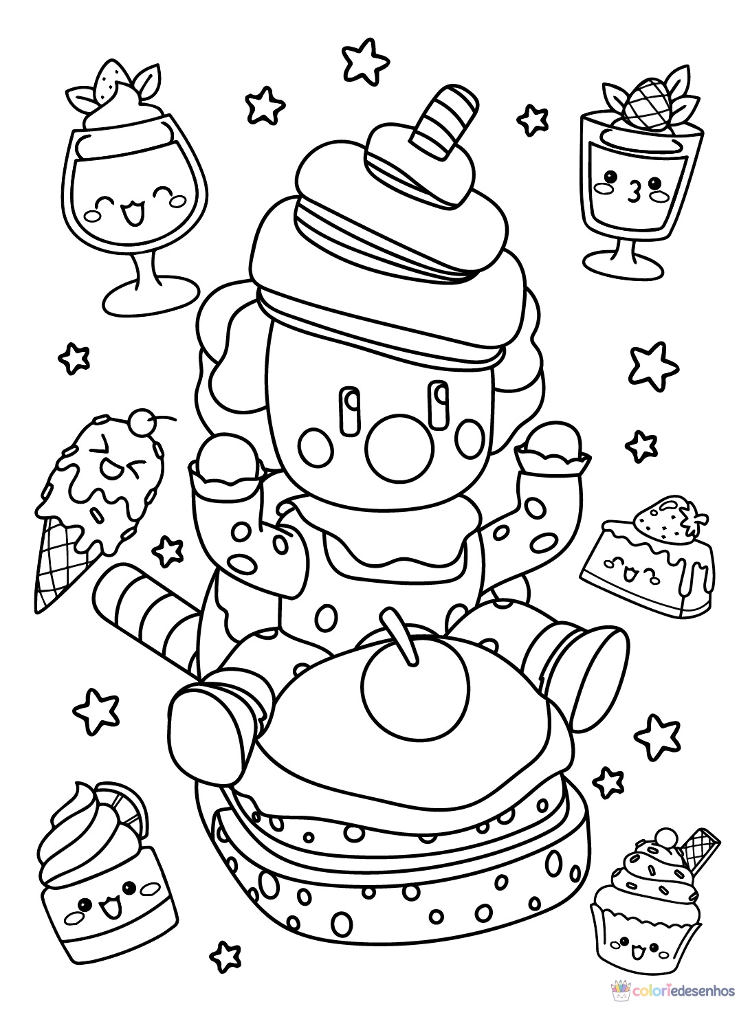 Stumble Guys para colorir