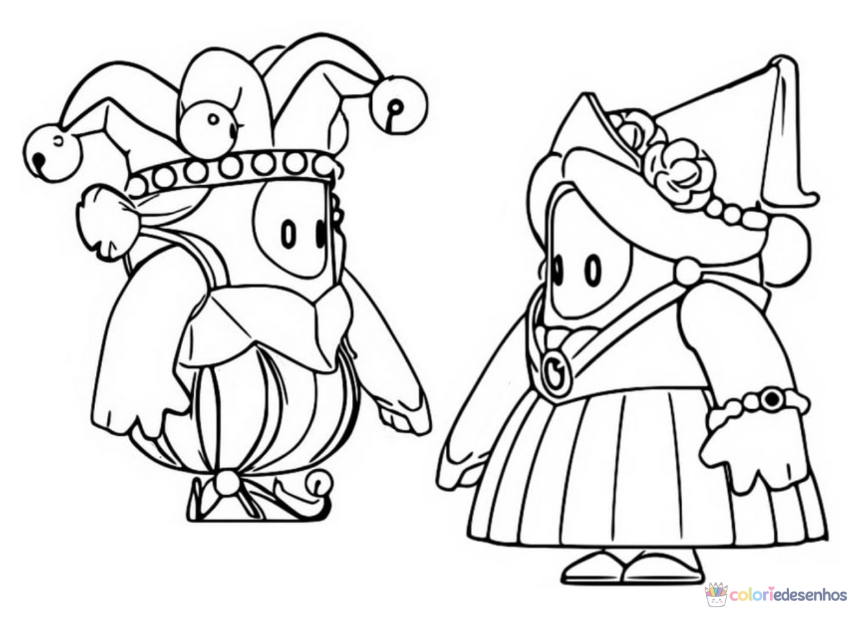 Stumble Guys para colorir