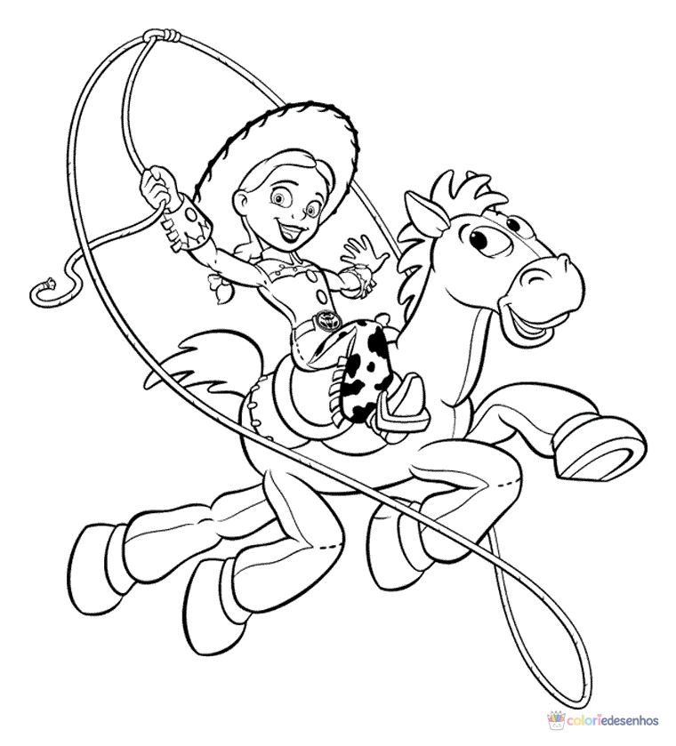 Toy Story para colorir