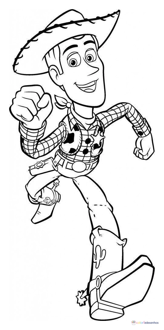 Toy Story para colorir