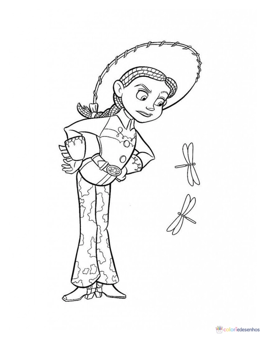Toy Story para colorir