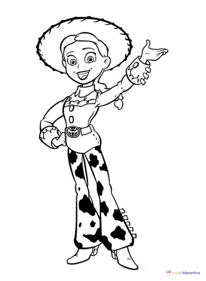 Toy Story para colorir