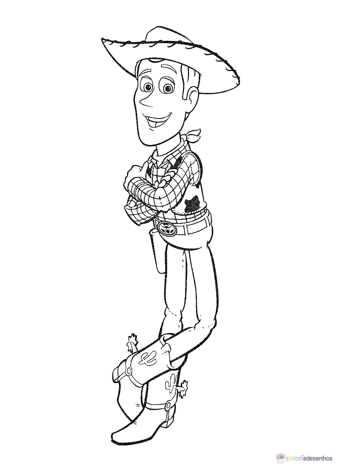 Toy Story para colorir