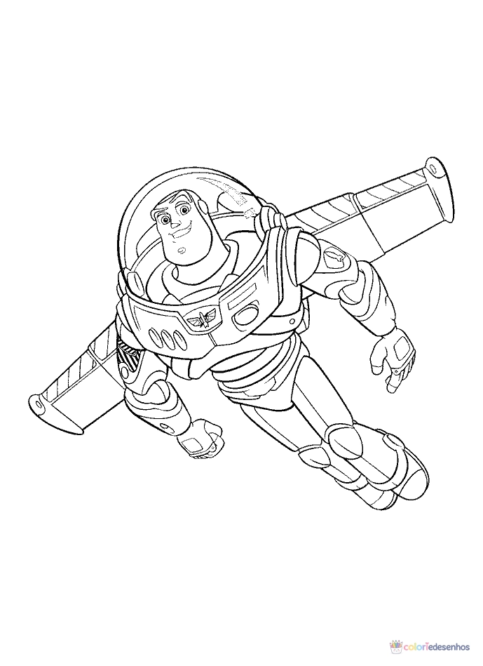 Toy Story para colorir