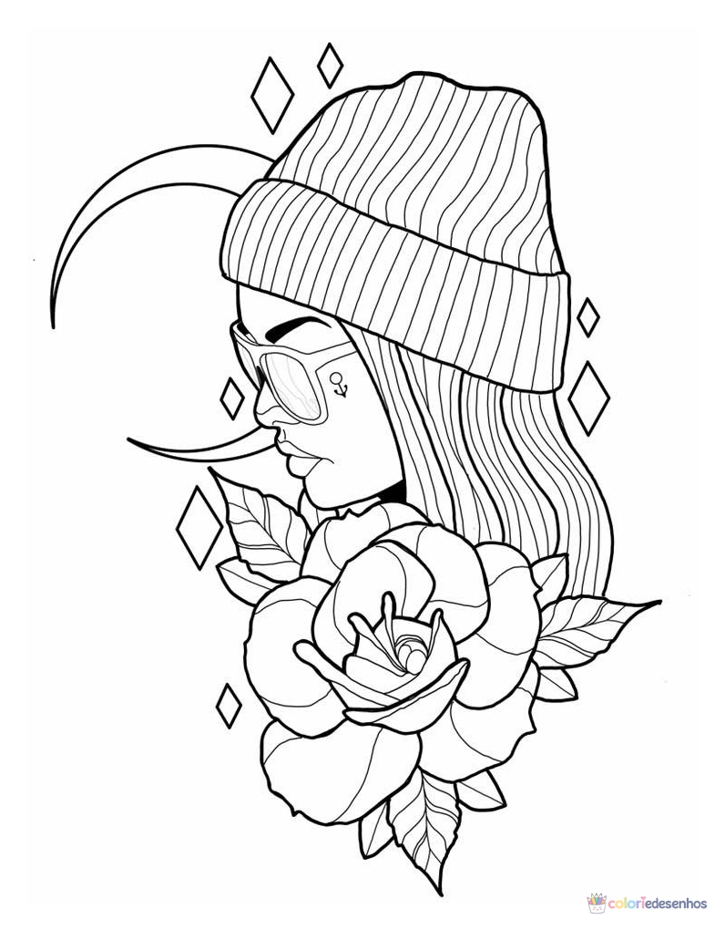 Tumblr para colorir