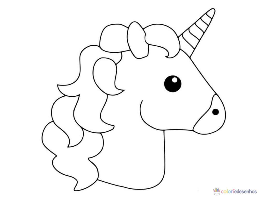 Desenhos de Unicórnio para colorir