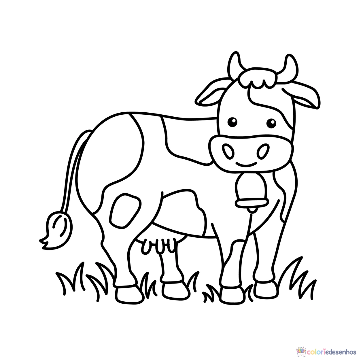 Fazenda para colorir